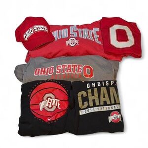 SPRING SALE Ohio State Apparel Bundle Lot Set - Red and Gray